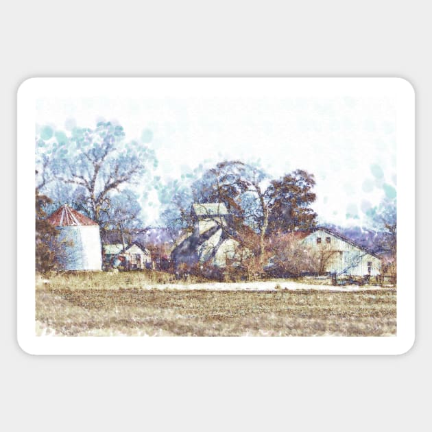 The Family Farm Sticker by KirtTisdale